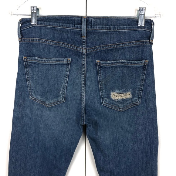 AGOLDE DISTRESSED HIGH RISE SKINNY JEANS SIZE 27 - Picture 4 of 7